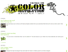 Tablet Screenshot of colorrevolutionllc.com
